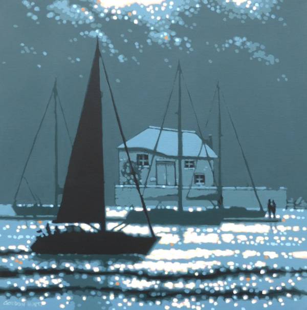 - Acrylic on Canvas, Painting by Gordon Hunt, measuring 50 x 50 cm (H x W) £325