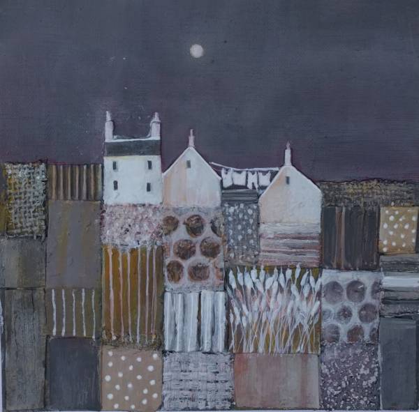 - Mixed Media on Board, Painting by Julie Adlard, measuring 20 x 20 cm (H x W) framed at 34 x 34 cm £245