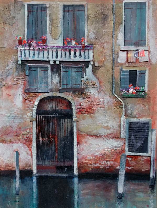 - Mixed Media on Paper, Painting by Julie Adlard, measuring 29 x 39 cm (H x W) framed at 49 x 59 cm £525