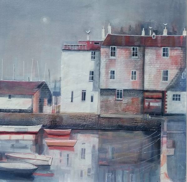 - Mixed Media on Canvas, Painting by Julie Adlard, measuring 50 x 50 cm (H x W) framed at 57 x 57 cm £595