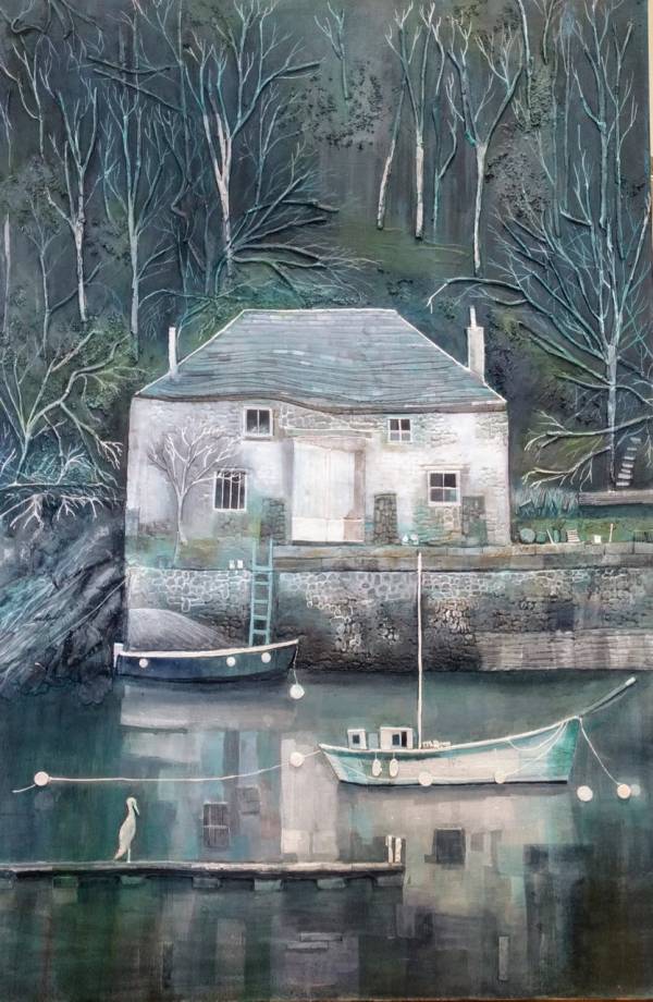 - Mixed Media on Canvas, Painting by Julie Adlard, measuring 51 x 77 cm (H x W) framed at 65 x 90 cm £850