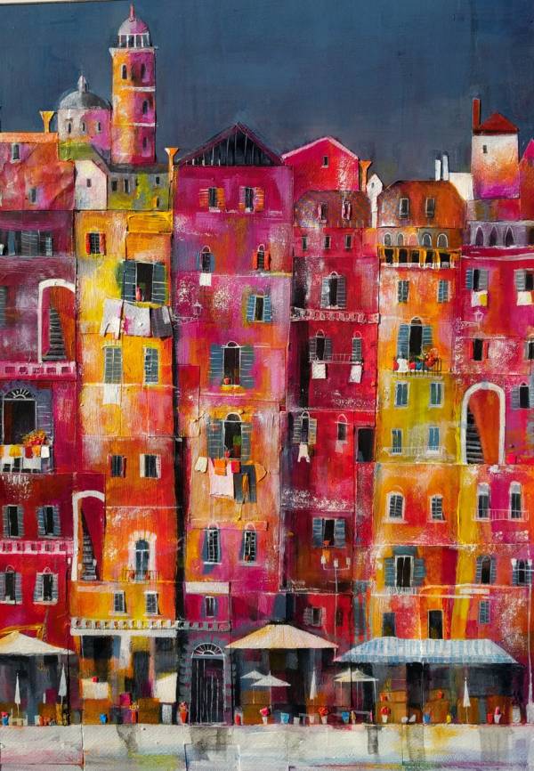 - Mixed Media on Paper, Painting by Julie Adlard, measuring 50 x 70 cm (H x W) framed at 60 x 80 cm £695