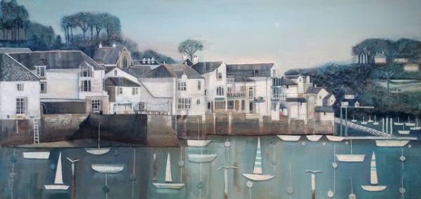 - Mixed Media on Canvas, Painting by Julie Adlard, measuring 50 x 150 cm (H x W) framed at 57 x 157 cm £1250