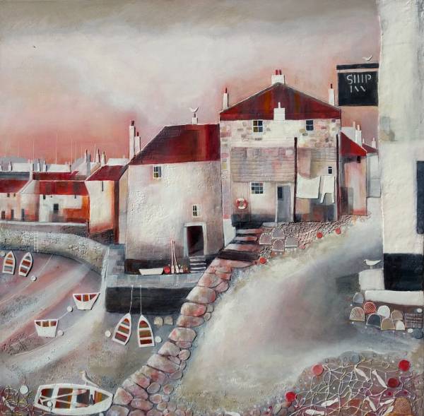 - Mixed Media on Canvas, Painting by Julie Adlard, measuring 80 x 80 cm (H x W) framed at 94 x 94 cm £1325