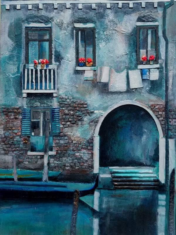 - Mixed Media on Paper, Painting by Julie Adlard, measuring 29 x 39 cm (H x W) framed at 49 x 59 cm £525