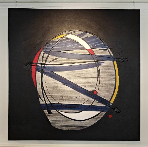 - Mixed Media on Canvas, Painting by Martyn Dempsey, measuring 100 x 100 cm (H x W) £1400