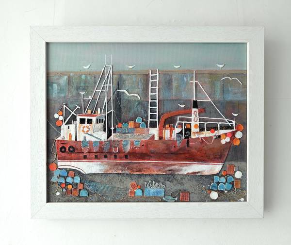 - Mixed Media on Canvas, Painting by Julie Adlard, measuring 38 x 48 cm (H x W) framed at 48 x 58 cm £795