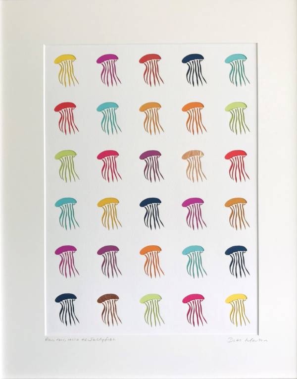 - a , Paper Sculpture by Debs Martin, measuring 37 x 28 cm (H x W) framed at 50 x 43 cm £90