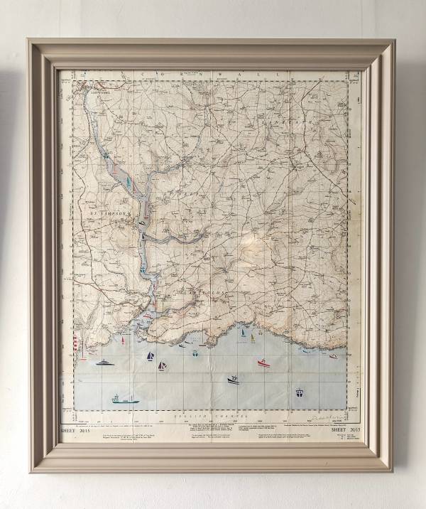 - a , Paper Sculpture by Debs Martin, measuring 53 x 44 cm (H x W) framed at 62 x 52 cm £425