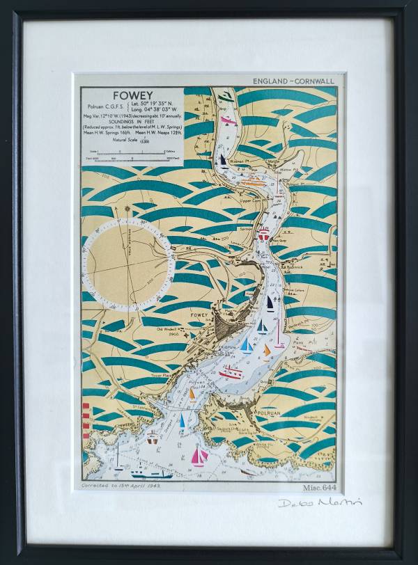 - a , Paper Sculpture by Debs Martin, measuring 22 x 15 cm (H x W) framed at 32 x 23 cm £85