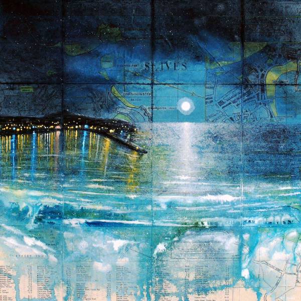 - a , Print by Kit Johns, measuring 22 x 22 cm (H x W) framed at 30 x 30 cm £50
