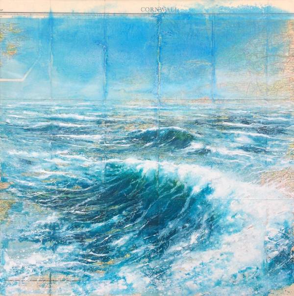 - a , Print by Kit Johns, measuring 22 x 22 cm (H x W) framed at 30 x 30 cm £50