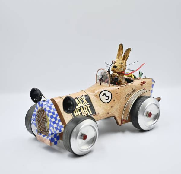 - a , Mixed Media, wood Sculpture by Mark Albon, measuring 16 x 28 cm (H x W) £340